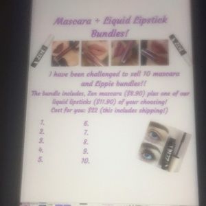 Lip and mascara sets